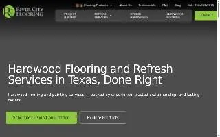 River City Flooring of San Antonio website