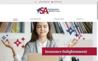 SA Insurance Agency, LLC website