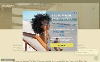 San Antonio Eyeworks website