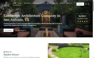 Saylee Greer Landscape Architecture website