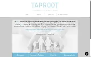 Taproot Chiropractic and Wellness website