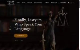 Texas Suits - Corporate & Courtroom Lawyers website
