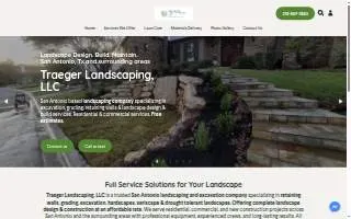 Traeger Landscaping, LLC website