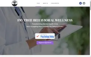 Fig Tree Behavioral Wellness website