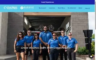 BlueWave Express Car Wash of San Juan website