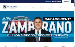 Zambrano Law Firm of San Juan website