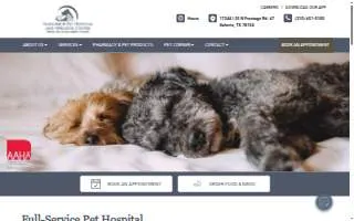 Friendship Pet Hospital of Schertz website