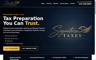 Signature Taxes