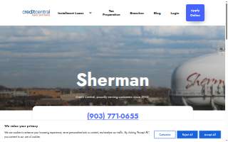 Credit Central of Sherman
