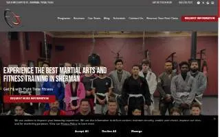 Fight Time Fitness website
