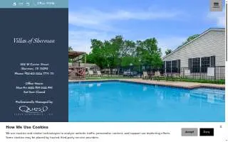 Villas of Sherman-Ltd website
