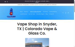 Colorado Vape & Glass Co. Snyder