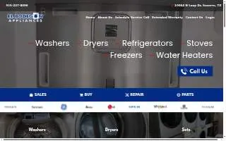 El Bodegon Appliances website