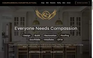 Compassion Construction website