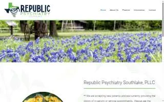 Republic Psychiatry Southlake website