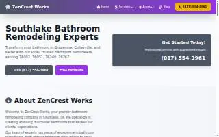 ZenCrest Works website