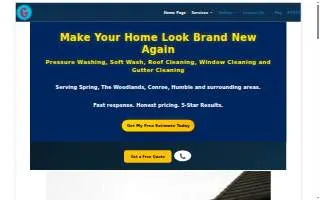 Grand Pressure Wash LLC website