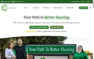 Pathway Audiology website