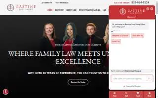 Bastine Law Group website