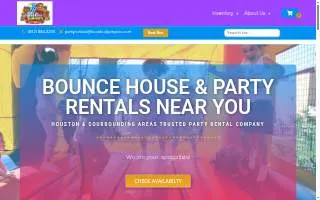 Best Deal Jumpers Party Rentals & Sales website