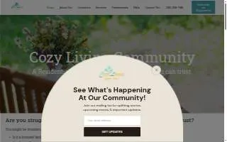 Cozy Living Community website