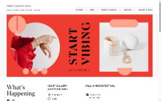 First Colony Mall website