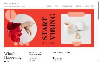 First Colony Mall website