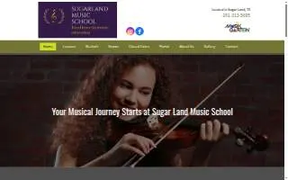 Sugar Land Music School of Stafford website