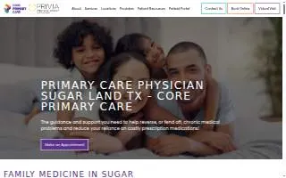 Core Primary Care website
