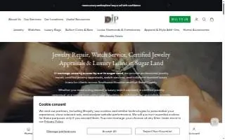 Heritage Jewelry & Loan by DJP website