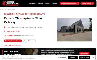 Crash Champions Collision Repair The Colony