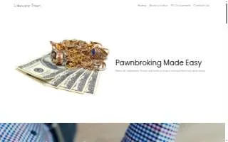 Lakeview Pawn Shop website