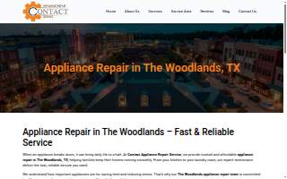 Contact Appliance Repair Service LLC