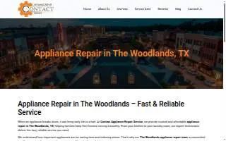 Contact Appliance Repair Service LLC website