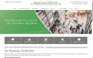 Dana Lee CPA LLC website