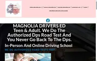 Magnolia Drivers Ed-Magnolia-Dps road test website
