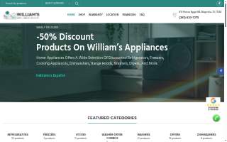 William's Appliances Outlet Conroe of The Woodlands