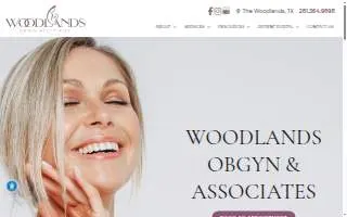 Woodlands OBGYN Associates website