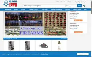 Believers Pawn website