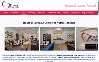 Heart & Vascular Center of North Houston website