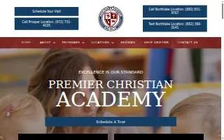 Premier Christian Academy website