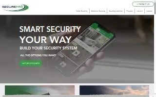 SECUREPRO - Home and Business Security Systems and Camera Systems of Trophy Club website