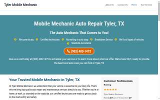 Tyler Mobile Mechanic