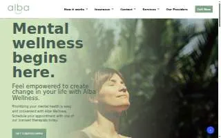 Alba Wellness Inc. website