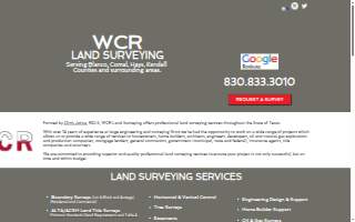 WCR Land Surveying