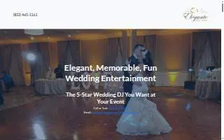 Elegante Entertainment website