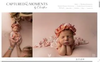 Captured Moments by Christine website