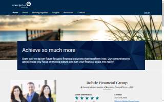 Rohde Financial Group - Ameriprise Financial Services, LLC