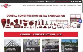Cogbill Construction, LLC website