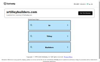 SR Tilley Builders, Inc.